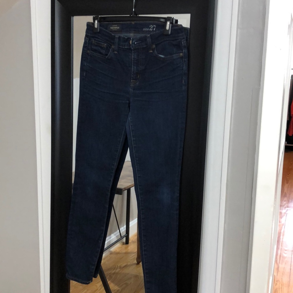 Jcrew toothpick jeans